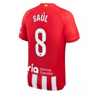 Atletico Madrid Saul Niguez #8 Hemmatröja 2023-24 Korta ärmar